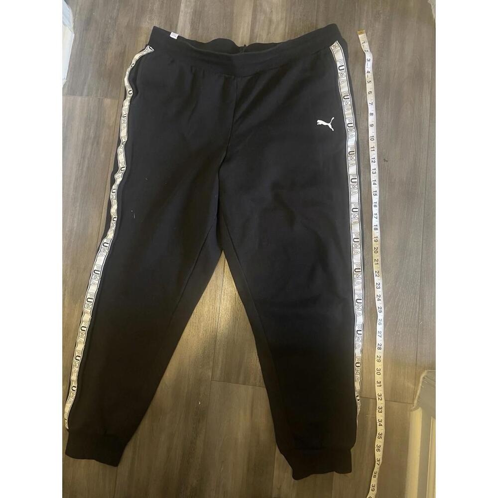 PUMA Sweatpants Joggers XL 1X black logo